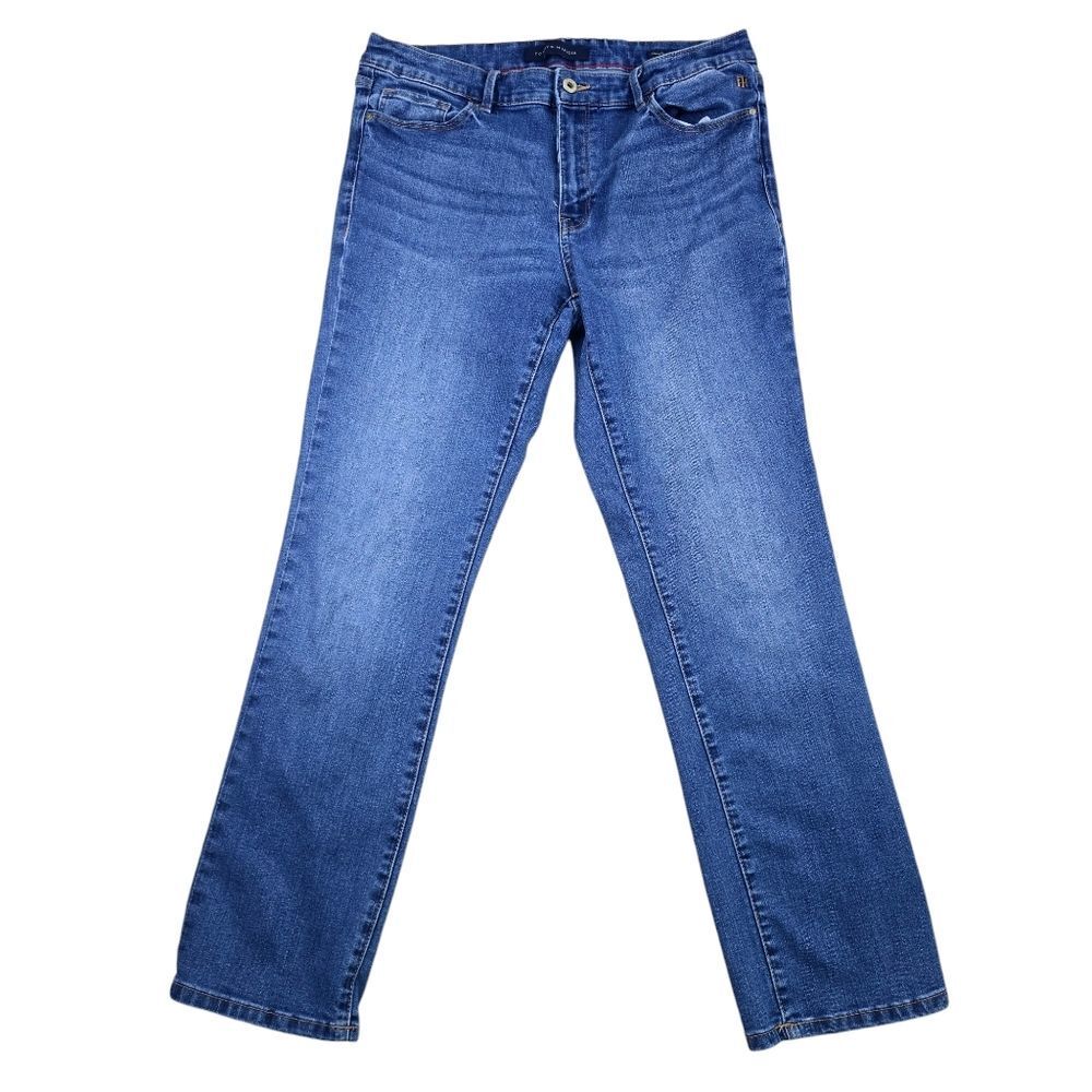 Tommy Hilfiger -1157 Amherst Mid Rise Straight Leg Jeans Women's size 10